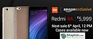 @5999/- Redmi 4A Flipkart, Mi, Amazon Snapdeal | Next Sale - Buy Online