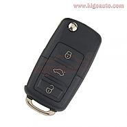 1JO 959 753 N Remote key 3 button HU66 434Mhz for VW Bora Seat Ibiza Skoda Octavia 2000 1J0959753N