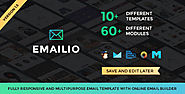 Emailio Responsive Multipurpose Email Template With Online Email Builder