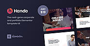Hando - Corporate & Portfolio Elementor Template Kit