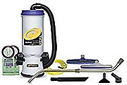 ProTeam Backpack Vacuums Super CoachVac HEPA Commercial Backpack Vacuum Cleaner.