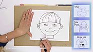 Teaching Kids How to Draw: How to Draw a Boy's Face