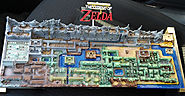 El mapa de Zelda 1 impreso en 3D