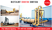 Increase Your Production With EcoStan's Rotary Drum Dryer