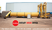 High Tech Rotary Drum Dryer From EcoStan