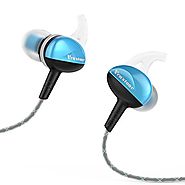 Sound Intone Sport Headphones,In Ear Noise Isolating Sweatproof Running Headphones Earphones with Microphone Wired St...