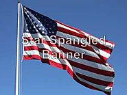 Star Spangled Banner lyrics vocals and beautiful photos