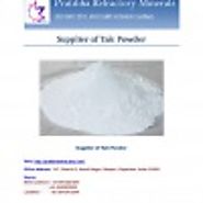 Supplier of Talc Powder- Pratibha