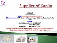 Supplier of Kaolin-Best Price