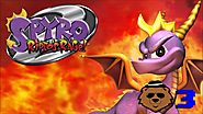 Spyro 2 Ripto's Rage Gameplay #3 | COLLOSUS | JustABearGaming
