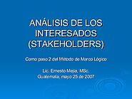2 Analisis De Los Interesados (Stakeholders)