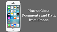 How to Clear "Documents and Data" from iPhone?