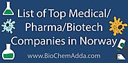 List of Top Medical/Pharma/Biotech Companies in Norway - BioChem Adda