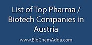 List of Top Pharma / Biotech Companies in Austria - BioChem Adda
