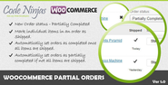 Woocommerce Partial Orders