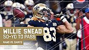 Screen to Willie Snead leads to a 50 yard touchdown pass!!!
