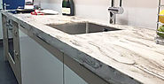 Worktops Edge details infographics by Arlington Worksurfaces Direct