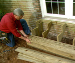 Build Wooden Exterior Steps