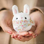 Bunny Ornament - All About Ami