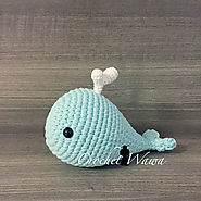 My Little Blue Whale pattern by CrochetWawa