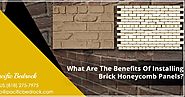 Honeycomb Stone Panels, Lightweight Stone Panels, Granite Honeycomb Panel: What Are The Benefits Of Installing Brick ...