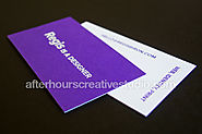 Duplexed Colorplan Business Cards 700gsm | Foil Blocking & Digital Printing