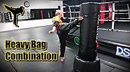 Beginner Muay Thai Heavy Bag Combinations