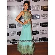 Karishma Kapoor sky blue dress