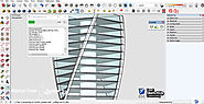 How to use Grow and Curviloft sketchup extension to design the Majdoul Tower