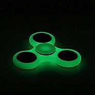 Balai Fidget Spinner Toy Glowing Hand Spinner Perfect For ADD, ADHD, Anxiety, and Stress Relief (Fluorescence)