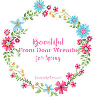 Beautiful Front Door Wreaths for Spring 2017
