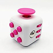 CHIRISEN Fidget Toy Relieves Stress And Anxiety for Children and Adults Anxiety Attention Toy (Pink)