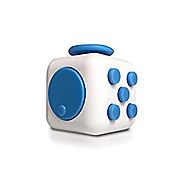 OMG Fidget Cube - Anti-Stress, Depression and Anxiety Fidget Toy for Adults and Children with ADHD ADD OCD Autism (Wh...