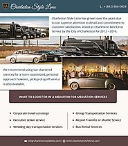 Reasons of Booking Shuttle Services from Charleston Style Limo!