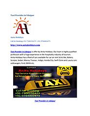Taxi Provider in Udaipur.pdf