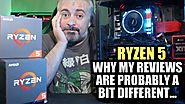 “Fake Builds” VS REAL Gaming PC’s PEOPLE USE! - My AMD Ryzen 5 vids are probably a Bit Different