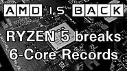 AMD is BACK! Ryzen 5 breaking 6-Core records. OC to 5905 MHz (6C/12T)