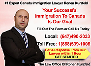 Welcome to Ronen Kurzfeld Immigration Lawyer Toronto – #1 Immigration Law Firm in Toronto, Ontario
