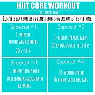 Core HIIT Workout