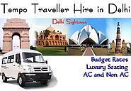 Tempo Traveller Hire on Rent in Delhi - Rental Tempo Traveller Services