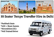 18 Seater Tempo Traveller Hire in Delhi