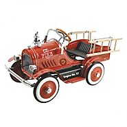Deluxe Fire Truck Roadster Pedal Car