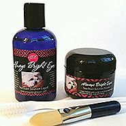 Always Bright Eyes -Tear Stain Remover for Dogs And Cats- Complete Set Includes Powder, Liquid And Application Brushe...