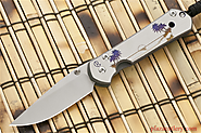 Chris Reeve Small Sebenza 21 with Unique Hawaii Sun Set Graphic