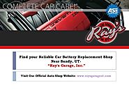 Ray's Garage, Inc: Want to know on How to change a Car Battery?