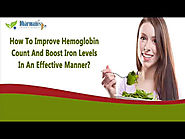 How To Improve Hemoglobin Count And Boost Iron Levels In An Effective Manner