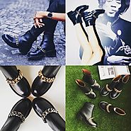 SALE - BLACK LEATHER BOOTS | The Latest Women Online fashion Shoes. Clothing. Bags.