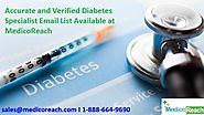 Diabetes Specialist Email List, Diabetes Database - MedicoReach