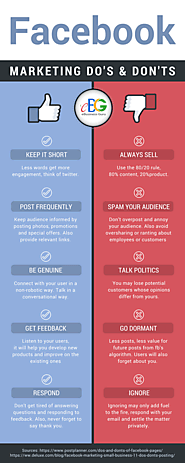 Facebook Marketing Do's and Don'ts [Infographic]