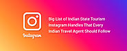 List of Indian State Tourism Instagram Handles